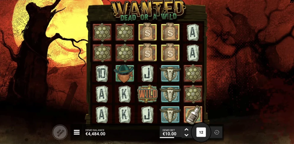 Wanted Dead Or A Wild Slot