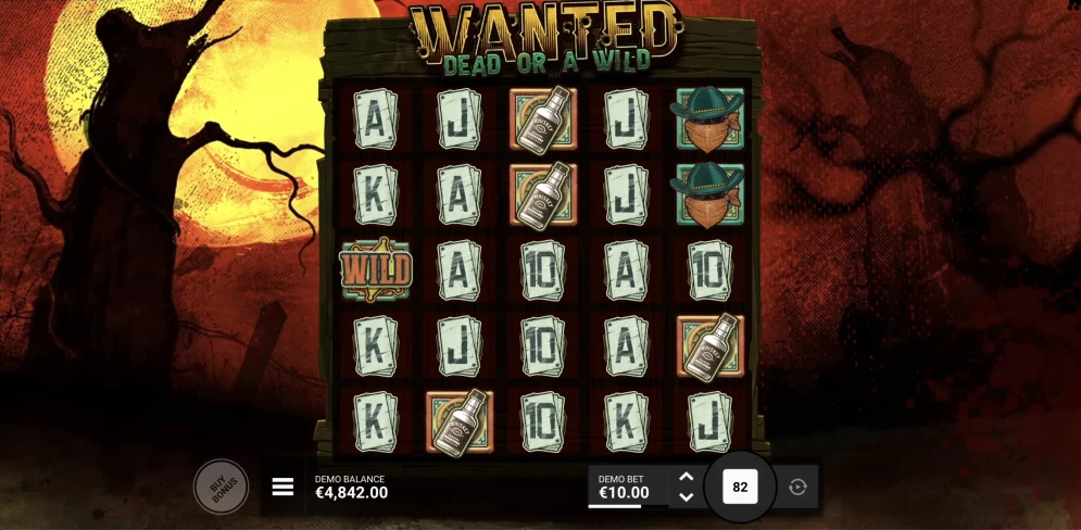 Wanted Dead Or A Wild Slot
